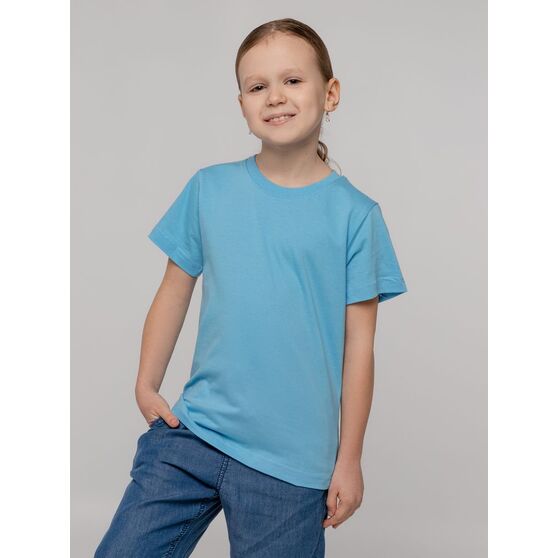 Футболка детская T-Bolka Kids, голубая-5
