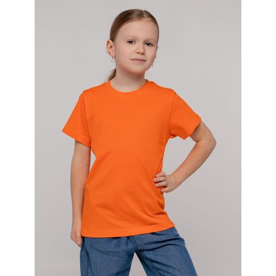 Футболка детская T-Bolka Kids, оранжевая-5