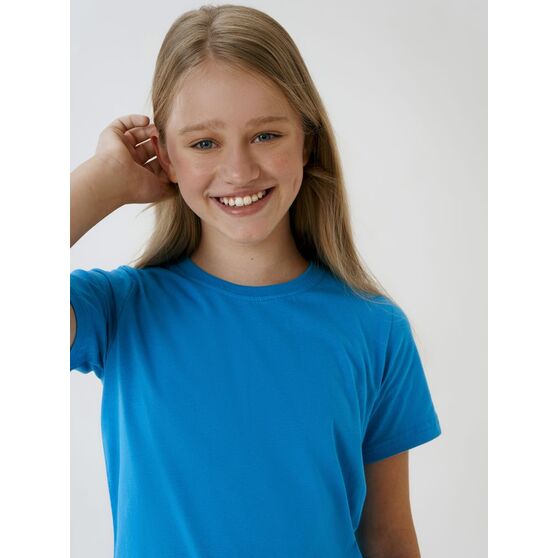 Футболка детская T-Bolka Kids, бирюзовая-5