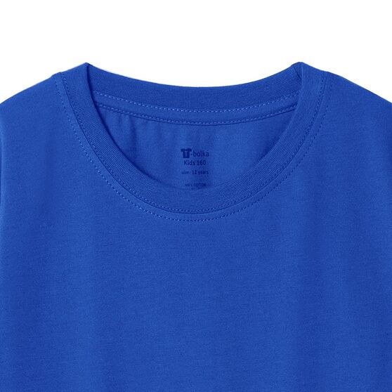 Футболка детская T-Bolka Kids, ярко-синяя-3