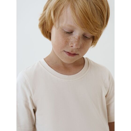 Футболка детская T-Bolka Kids, молочно-белая-8