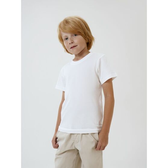 Футболка детская T-Bolka Kids, белая (белоснежная)-5