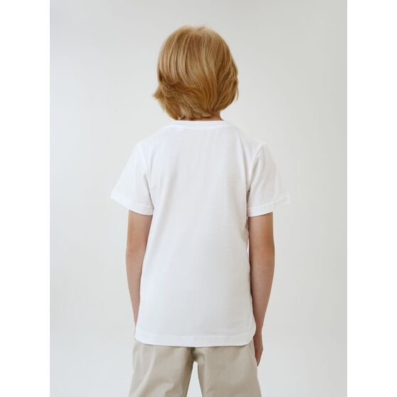 Футболка детская T-Bolka Kids, белая (белоснежная)-6
