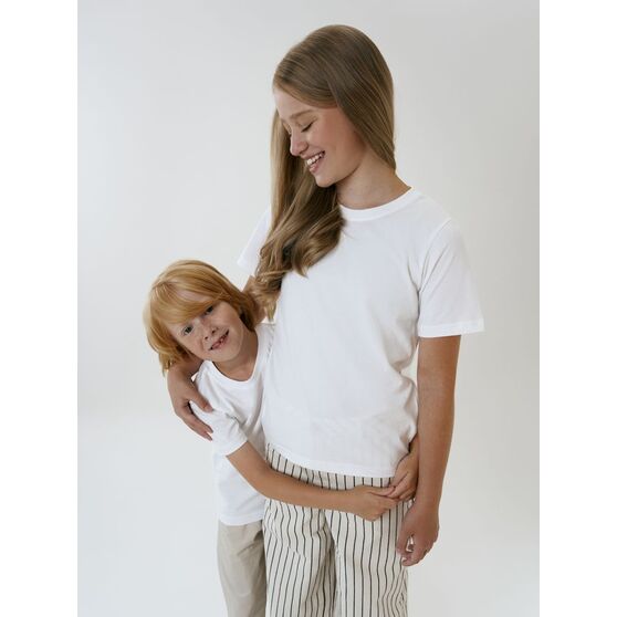 Футболка детская T-Bolka Kids, белая (белоснежная)-8