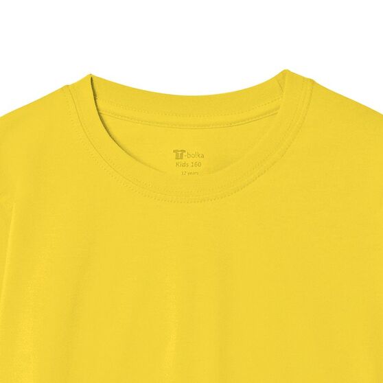 Футболка детская T-Bolka Kids, желтая-3