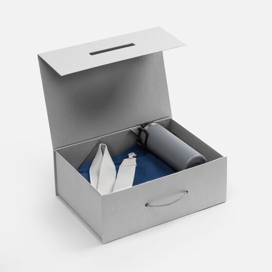 Коробка складная New Case Fold, серая-4