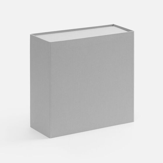 Коробка складная Quadra Fold, серая-2