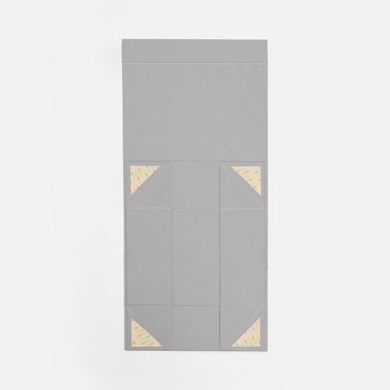 Коробка складная Quadra Fold, серая-6