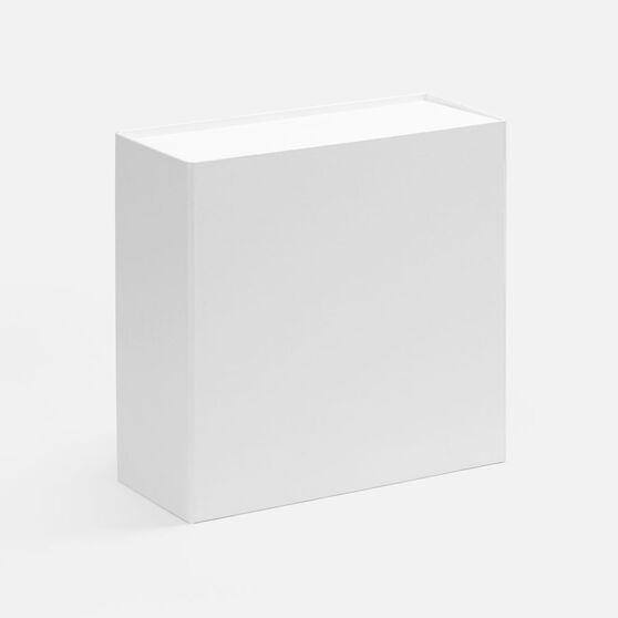 Коробка складная Quadra Fold, белая-2