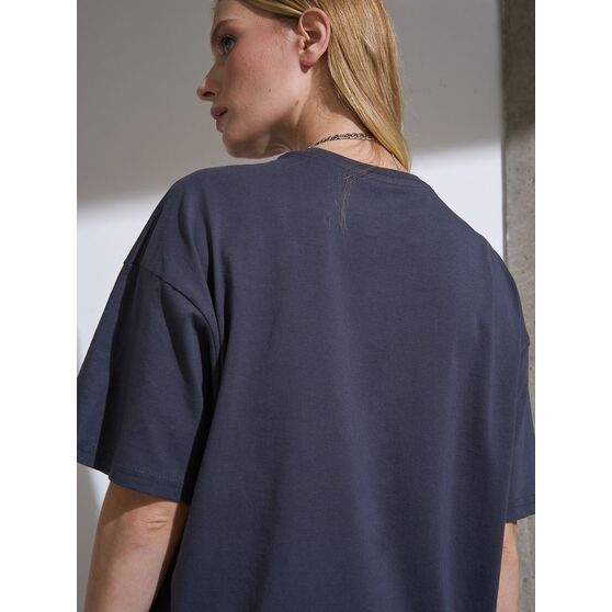 Футболка Oversize Premium, темно-серая (антрацит)-6