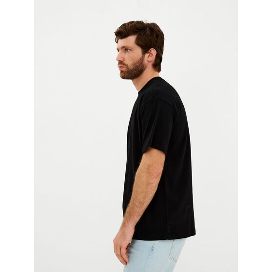 Футболка Oversize Premium, черная-2