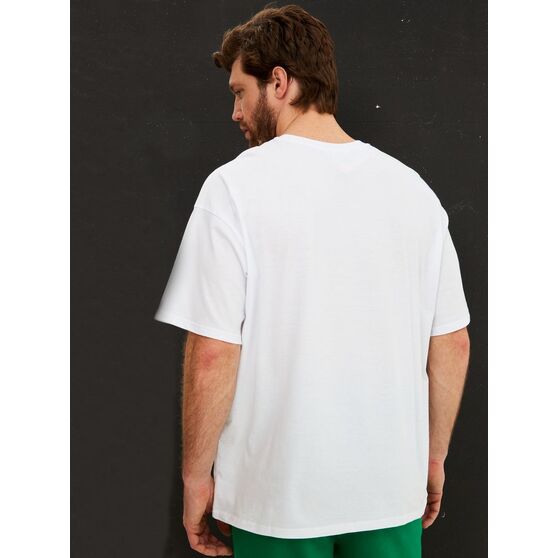 Футболка Oversize Premium, белая-3