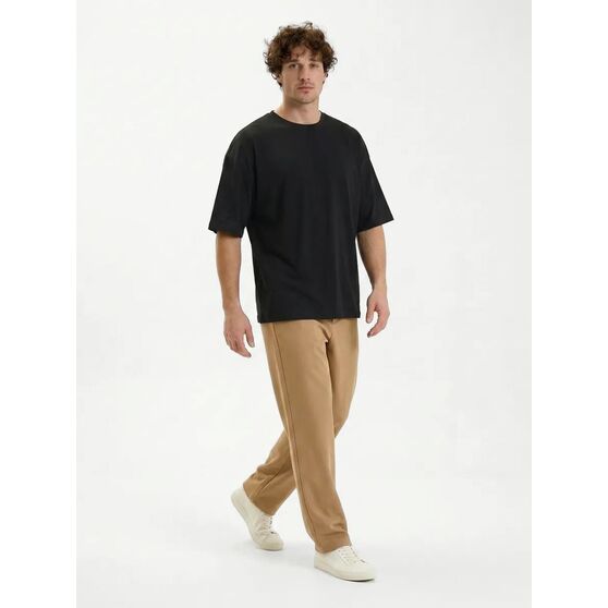 Футболка Oversize Premium 210, черная-6