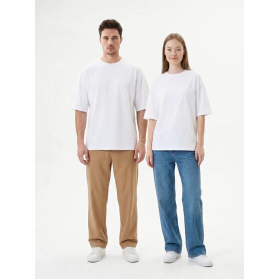 Футболка Oversize Premium 210, белая-8