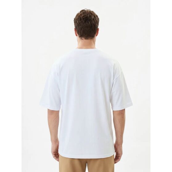 Футболка Oversize Premium 210, белая-2