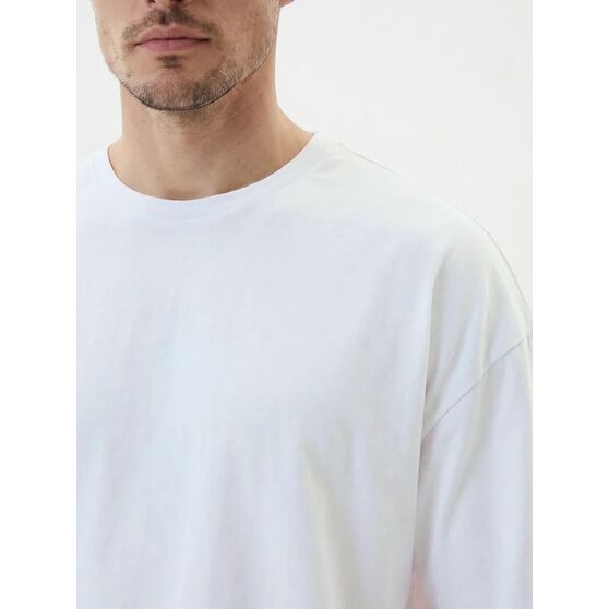 Футболка Oversize Premium 210, белая-3