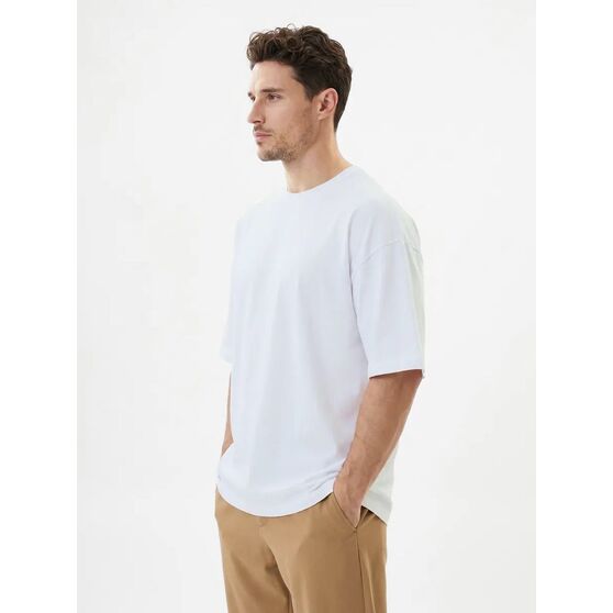 Футболка Oversize Premium 210, белая-1