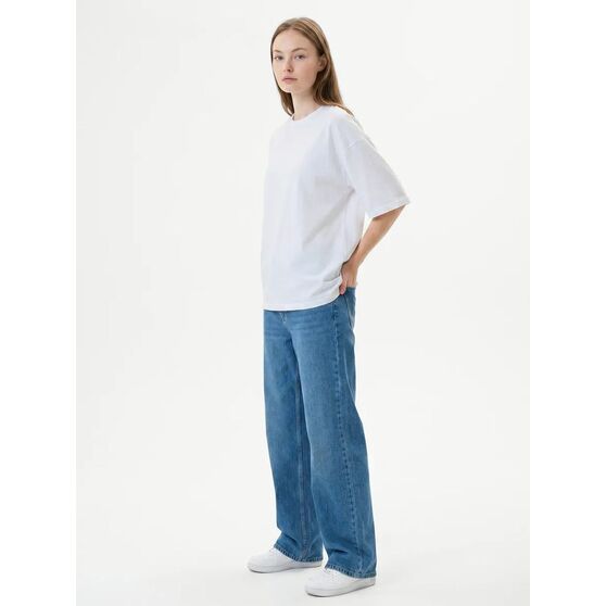 Футболка Oversize Premium 210, белая-7