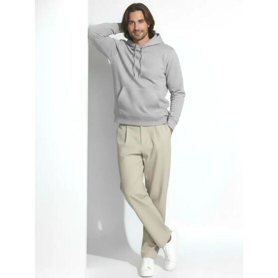 Худи Premium, серый меланж-4