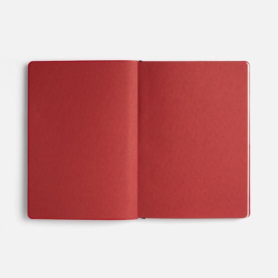Ежедневник Doppio, недатированный, черный с красным-8