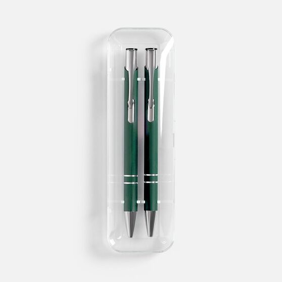 Набор из 2 ручек Keskus Soft Touch, зеленый-4