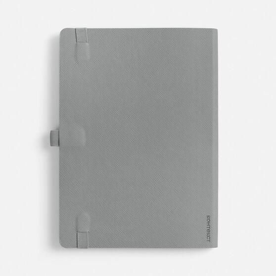 Ежедневник Peel Flex, недатированный, серый-4