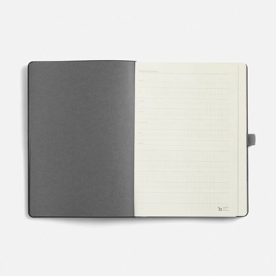 Ежедневник Peel Flex, недатированный, серый-8