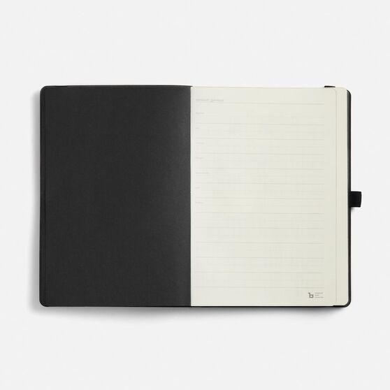 Ежедневник Peel Flex, недатированный, черный-8