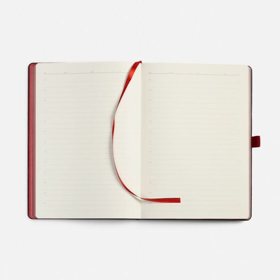 Ежедневник Peel Flex, недатированный, красный-9