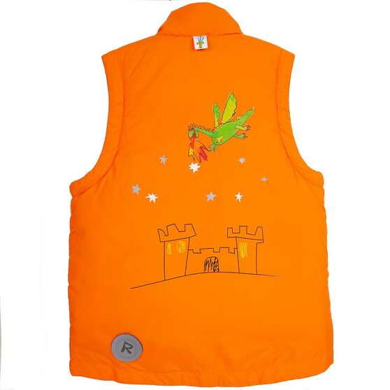 Жилет детский Kama Kids, оранжевый-16