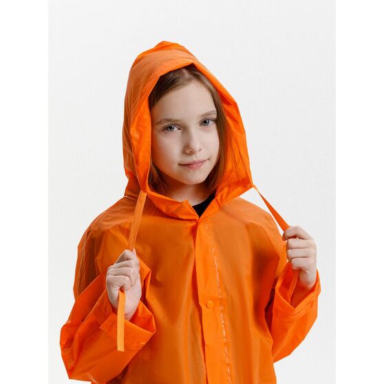 Дождевик детский RainDrop Kids, оранжевый-17