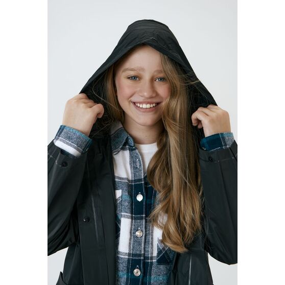 Дождевик детский RainDrop Kids, черный-10