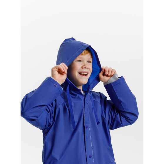 Дождевик детский RainDrop Kids, ярко-синий-12