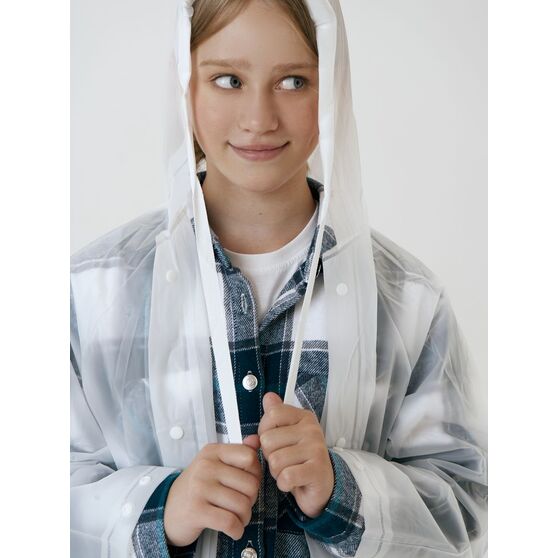 Дождевик детский RainDrop Kids, белый-10