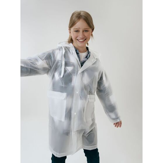 Дождевик детский RainDrop Kids, белый-8
