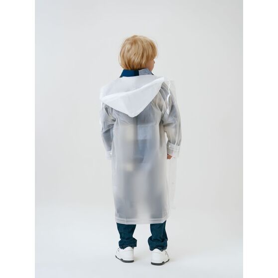 Дождевик детский RainDrop Kids, белый-12