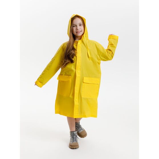 Дождевик детский RainDrop Kids, желтый-12