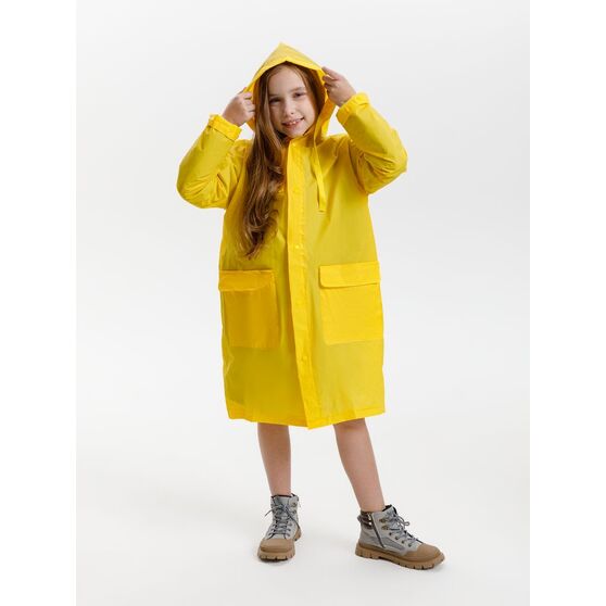 Дождевик детский RainDrop Kids, желтый-13