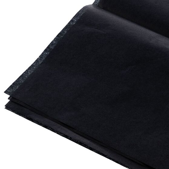 Декоративная упаковочная бумага Tissue, черная-3