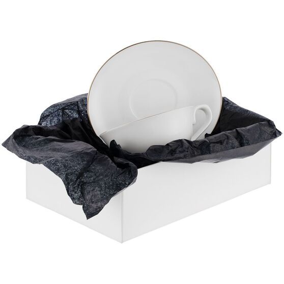 Декоративная упаковочная бумага Tissue, черная-4