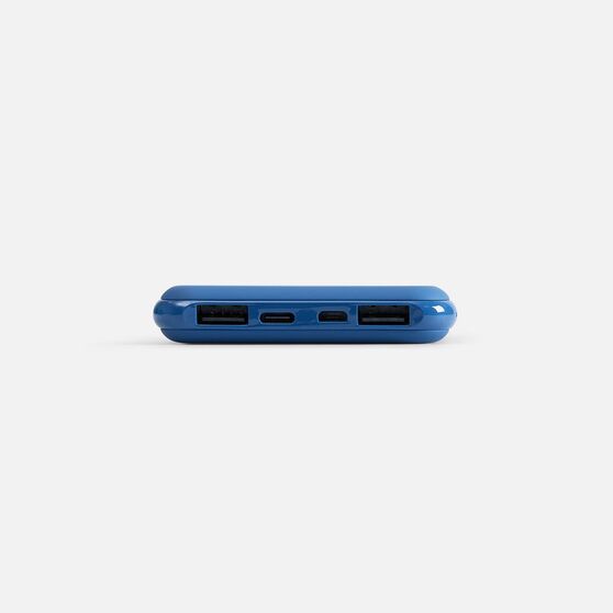 Аккумулятор с беспроводной зарядкой All Day Wireless 10000 мАч, синий-4