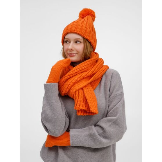 Варежки HappyGo, оранжевые-3