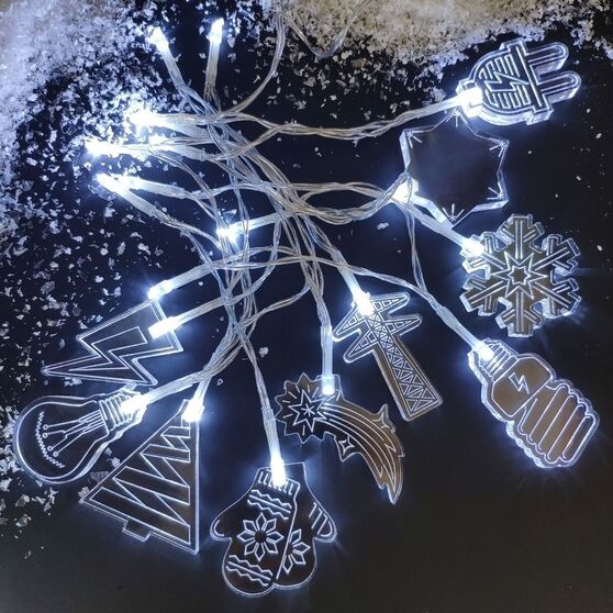 Светодиодная гирлянда Xmas Power, энергетика-9