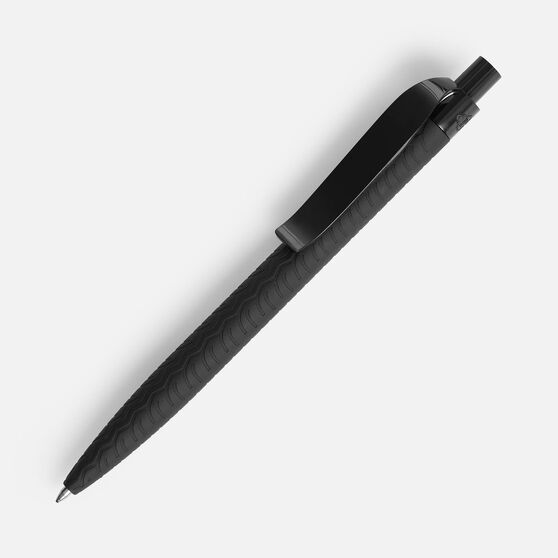 Ручка шариковая Prodir QS03 PRP Tyre Soft Touch, черная-1