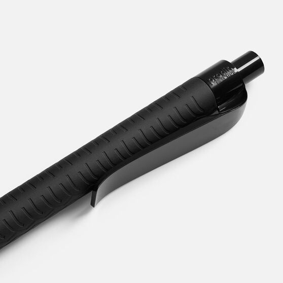 Ручка шариковая Prodir QS03 PRP Tyre Soft Touch, черная-5
