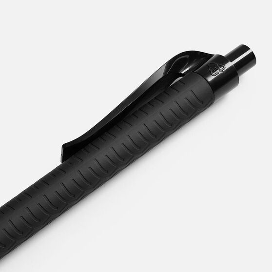 Ручка шариковая Prodir QS03 PRP Tyre Soft Touch, черная-6