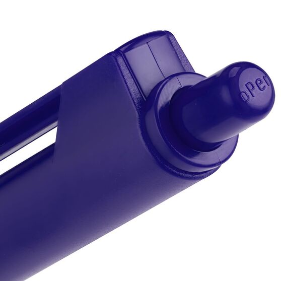 Ручка шариковая Hint, синяя-4