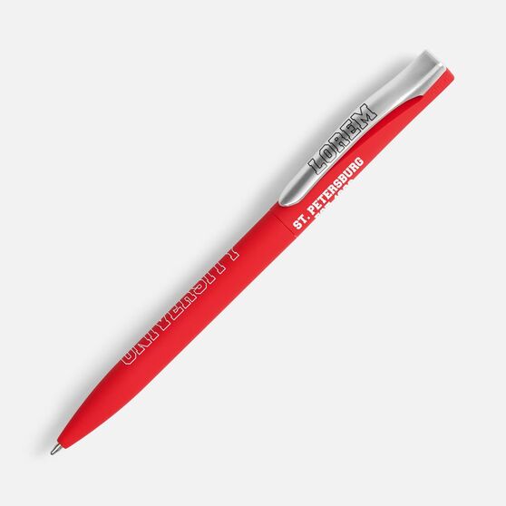 Ручка шариковая Pin Soft Touch на заказ-3