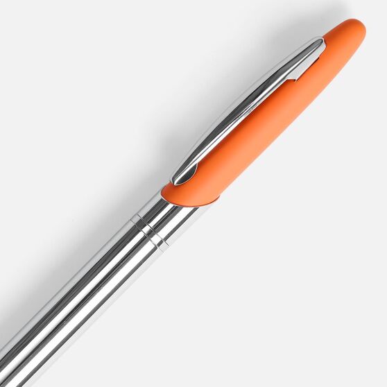 Ручка шариковая Dagger Soft Touch, оранжевая-3