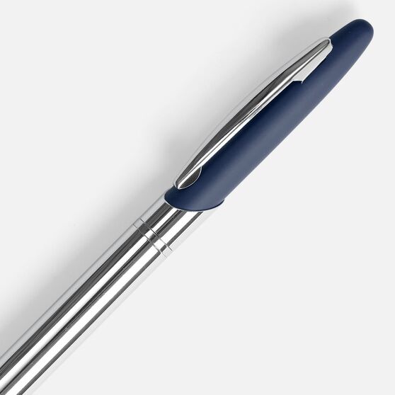 Ручка шариковая Dagger Soft Touch, синяя-3
